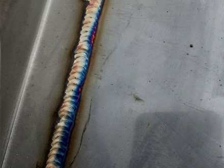 316不锈钢水箱焊接-鱼鳞纹焊接